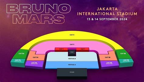 War Tiket Presale Konser Bruno Mars Jakarta 2024, Simak Cara .